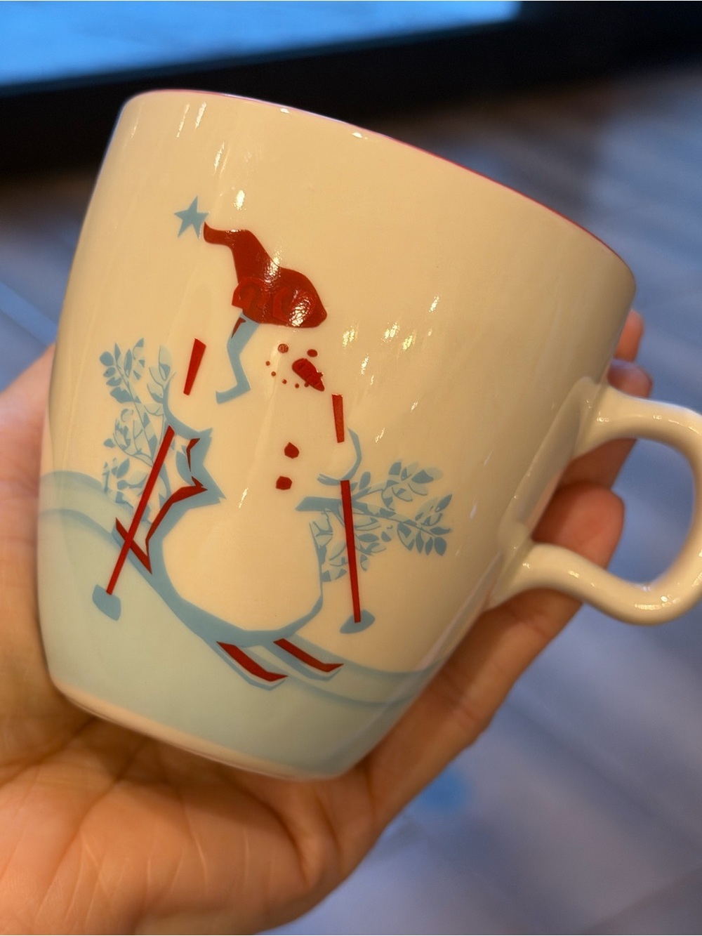 Lot of 2…Christmas Coffee Cups.. Starbucks Year 2007.. 6oz